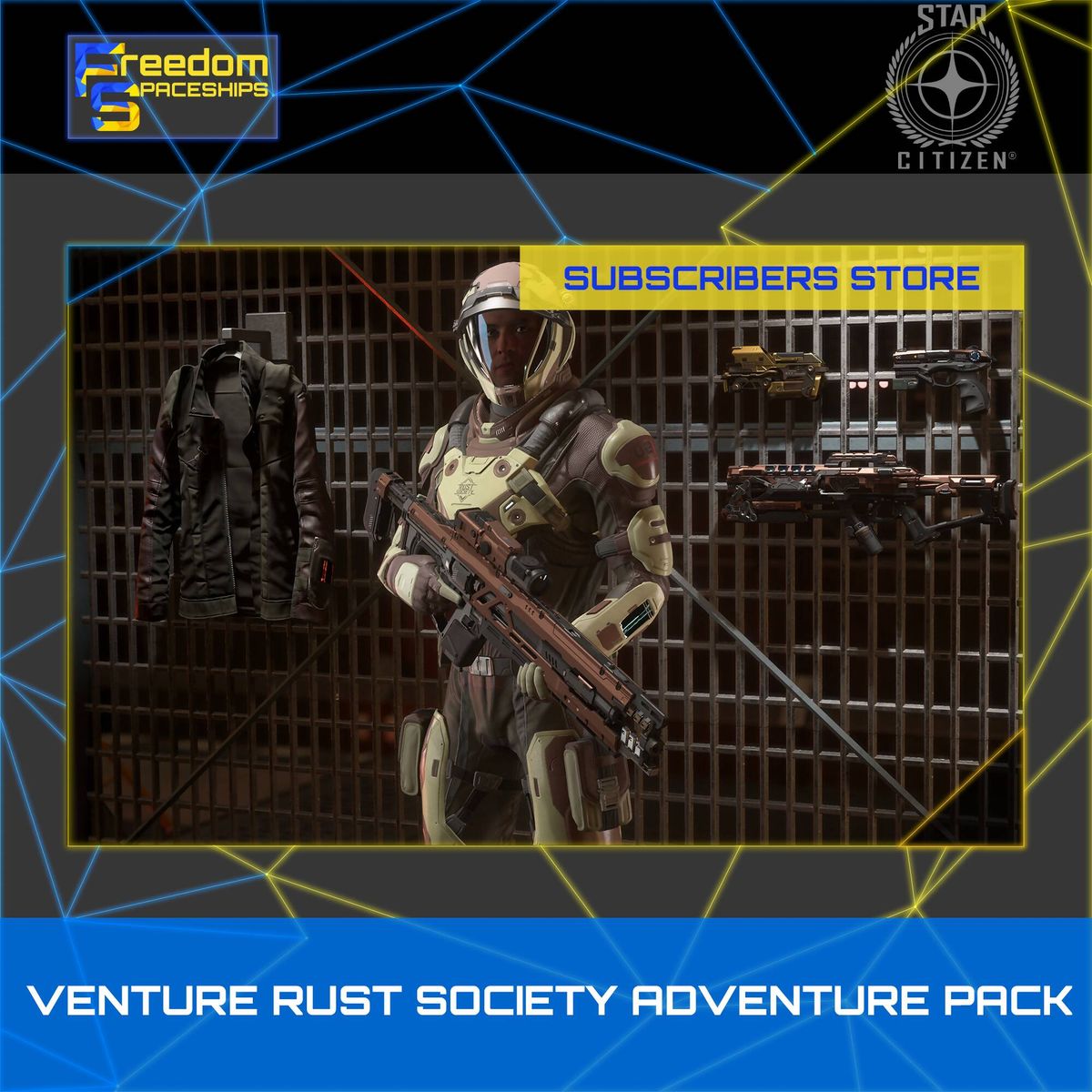Rust Creator Foundry Space-Foundry.com: Subscribers Store - Venture Rust Society Adventure Pack