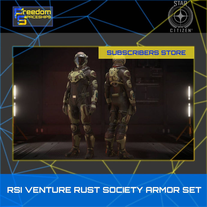 Subscribers Store - RSI Venture Rust Society Armor Set