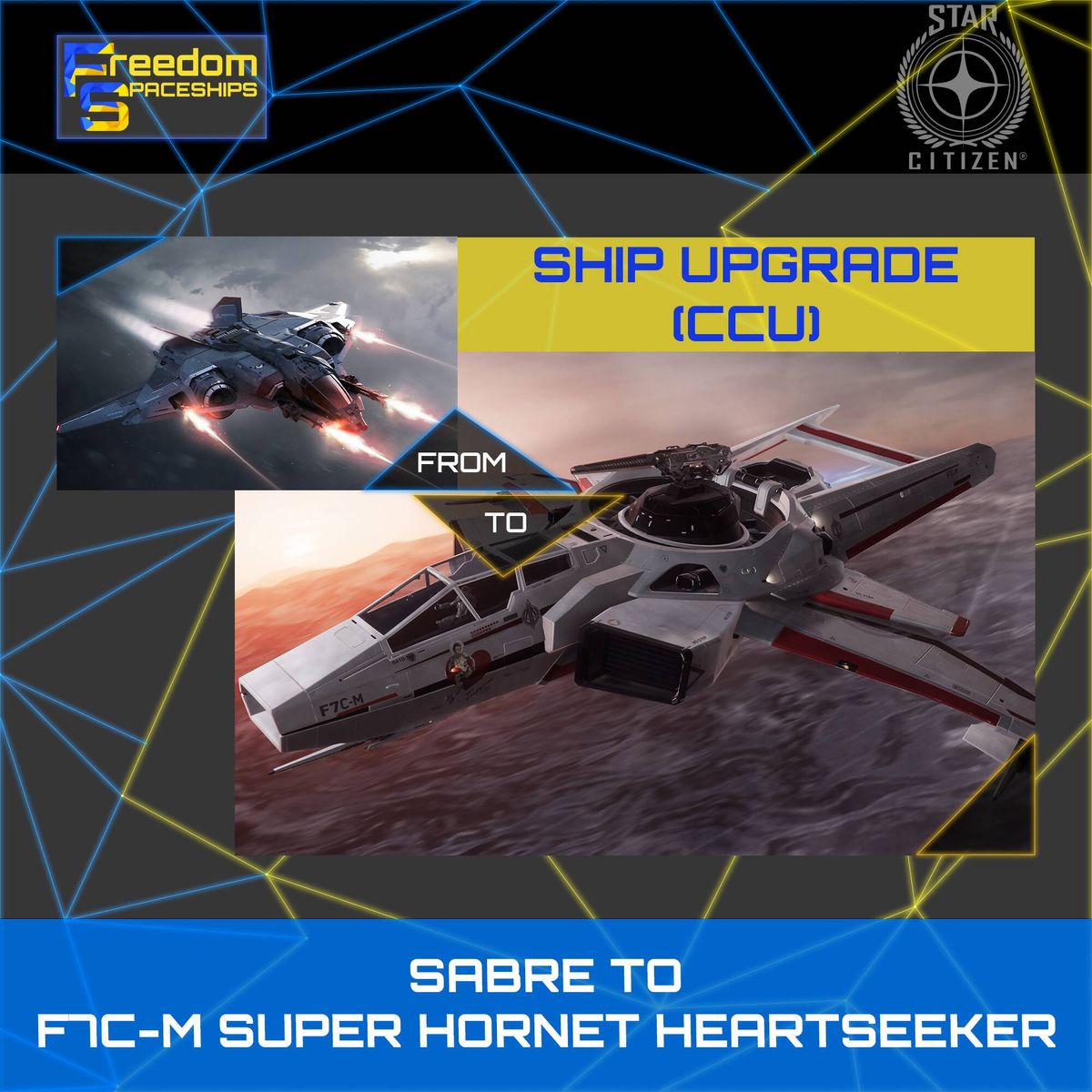 Space-Foundry.com: Upgrade - Sabre to F7C-M Super Hornet Heartseeker