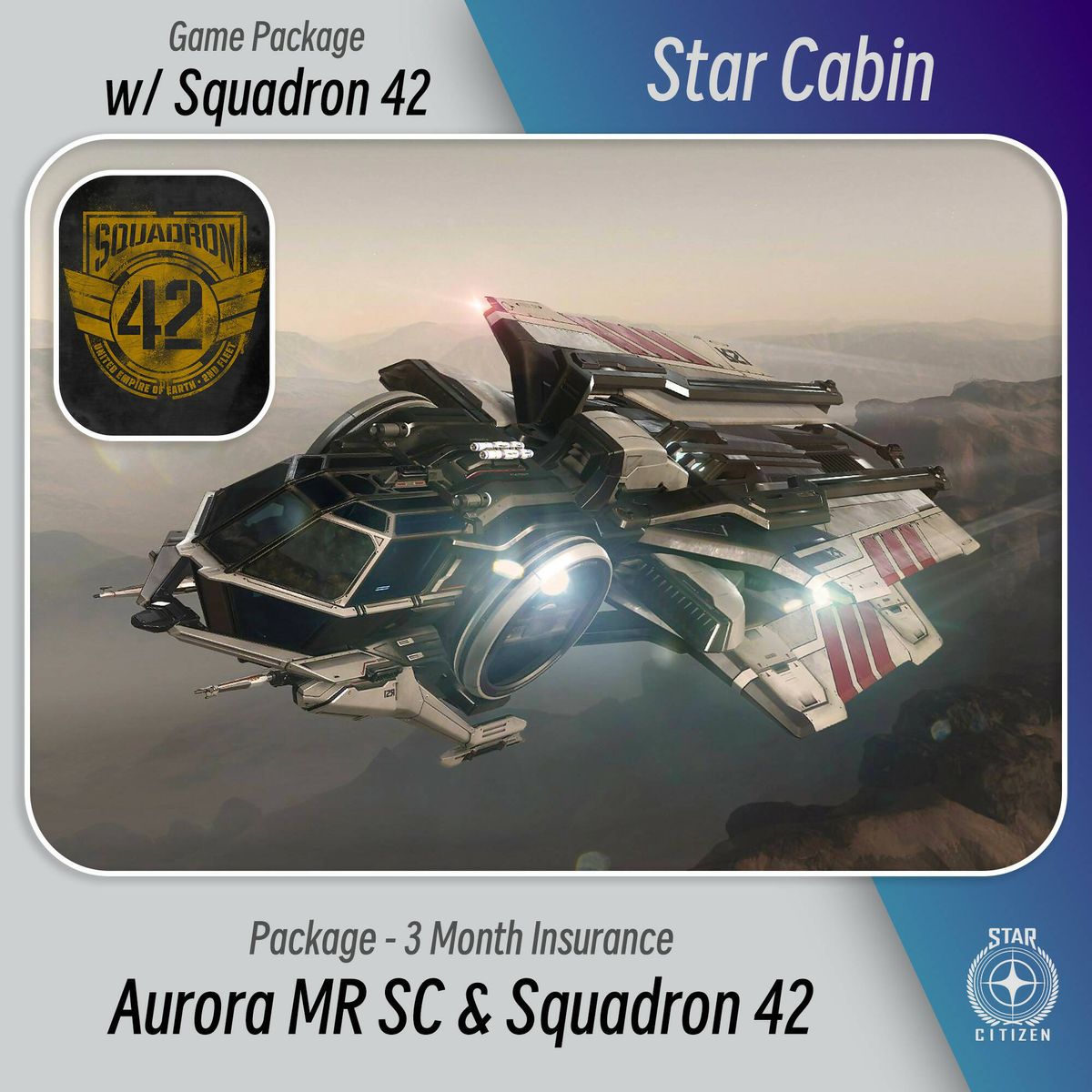 Aurora MR SC & Squadron 42 Combo - Package