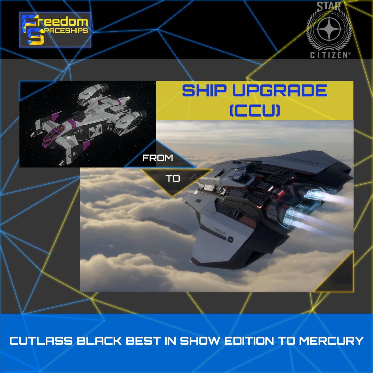 Upgrade - Cutlass Black Best In Show Edition to Mercury