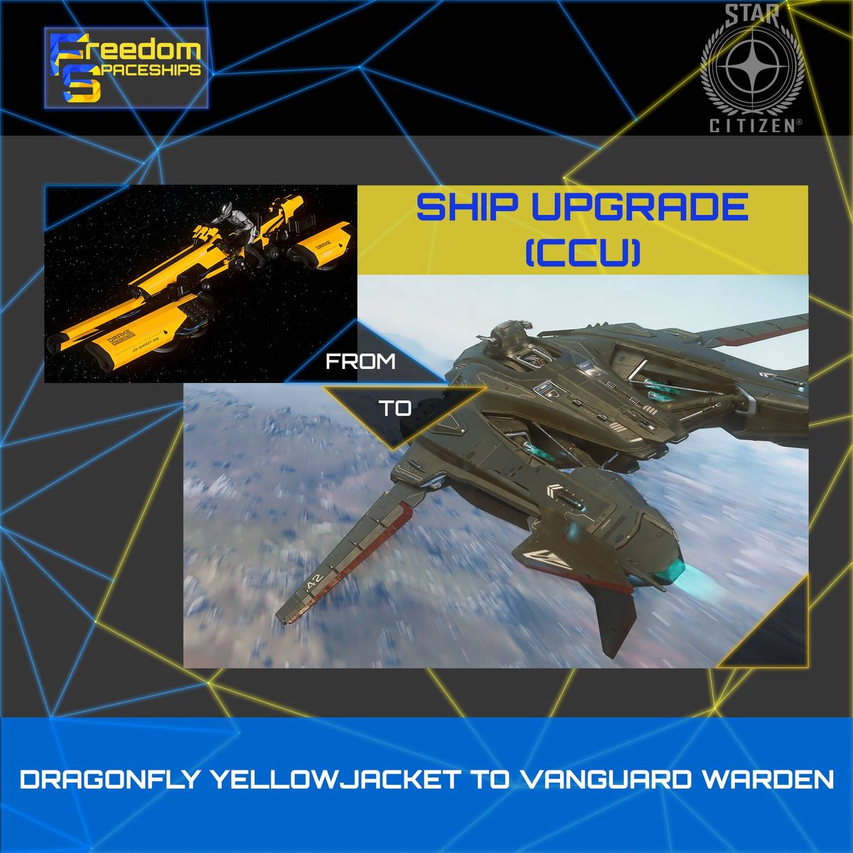 Upgrade - Dragonfly Yellowjacket to Vanguard Warden