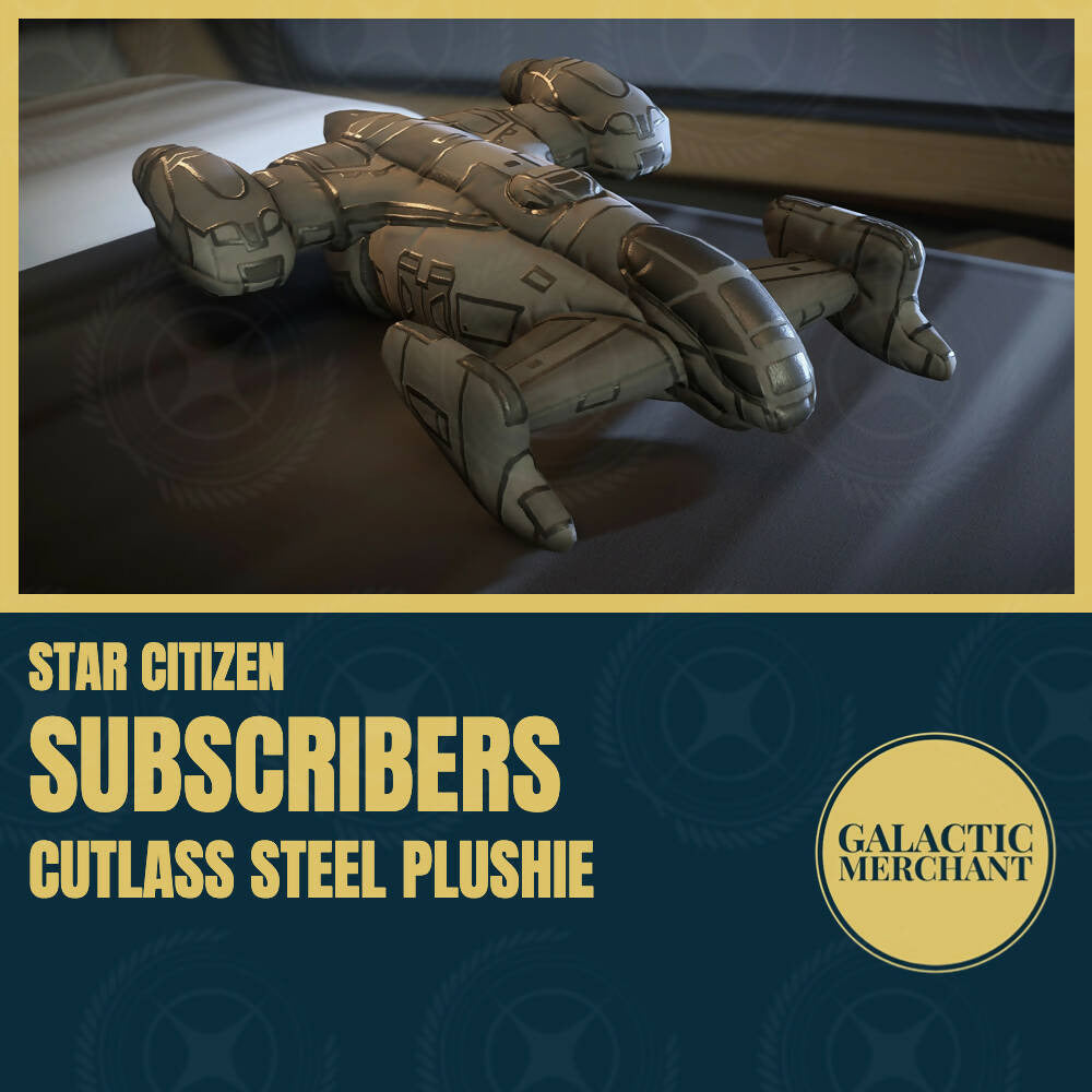 SUBSCRIBERS - Cutlass Steel Plushie