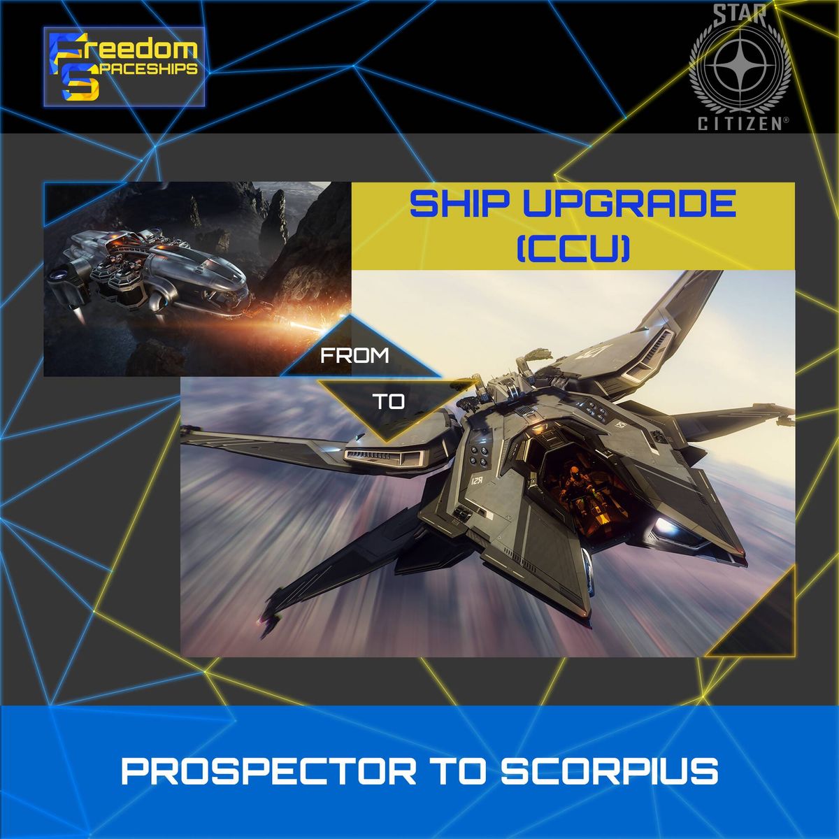Upgrade - Prospector to Scorpius