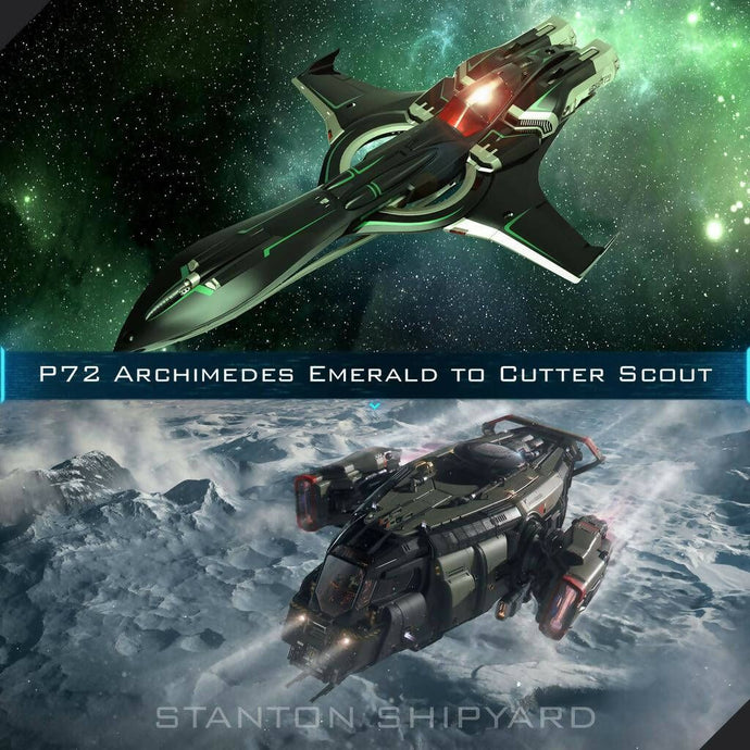 Upgrade - P-72 Archimedes Emerald to Cutter Scout