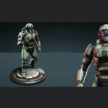 Takuetsu Recon Marine Replica Figure - Centurion | Space Foundry Marketplace.