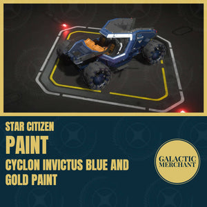 PAINT - Cyclon Series - Invictus Blue and Gold Paint