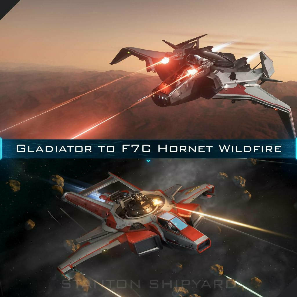 Upgrade - Gladiator to F7C Hornet Wildfire