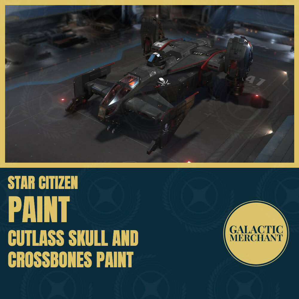 Space-Foundry.com: PAINT - Cutlass Series - Skull and Crossbones Paint