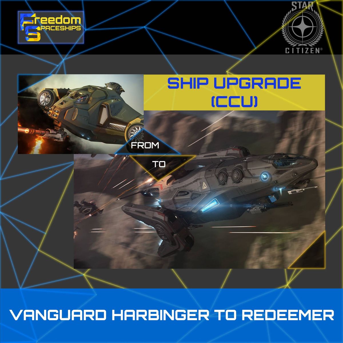 Space-Foundry.com: Upgrade - Vanguard Harbinger to Redeemer