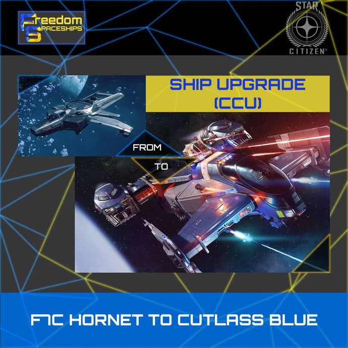Upgrade - F7C Hornet to Cutlass Blue