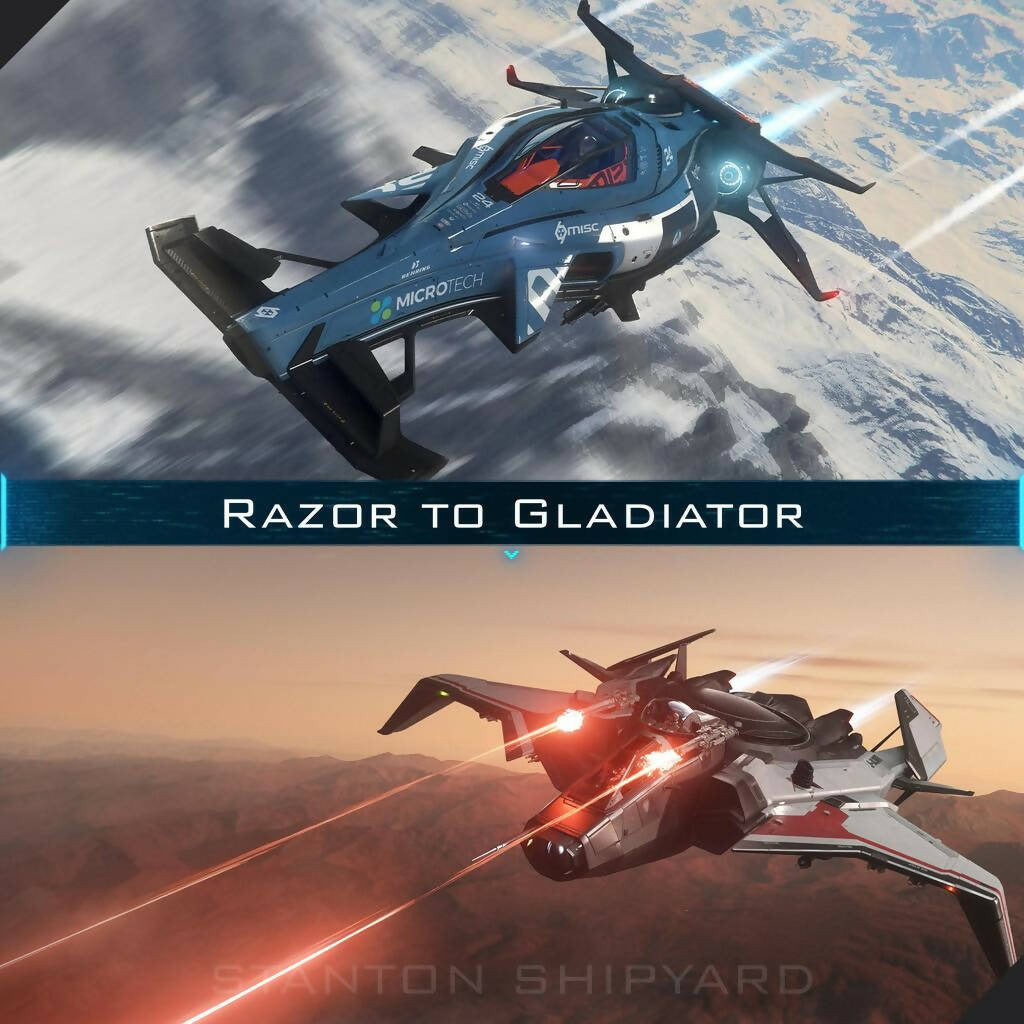 Upgrade - Razor to Gladiator