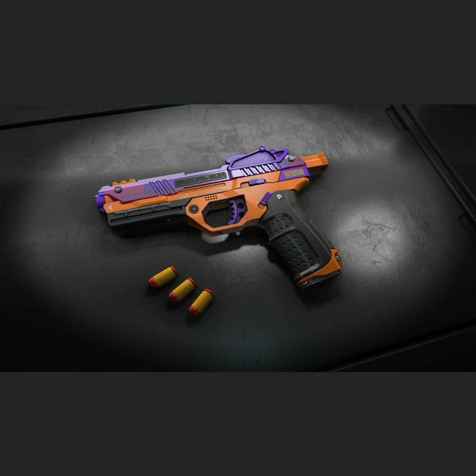 WowBlast Orange Desperado Toy Pistol | Space Foundry Marketplace.