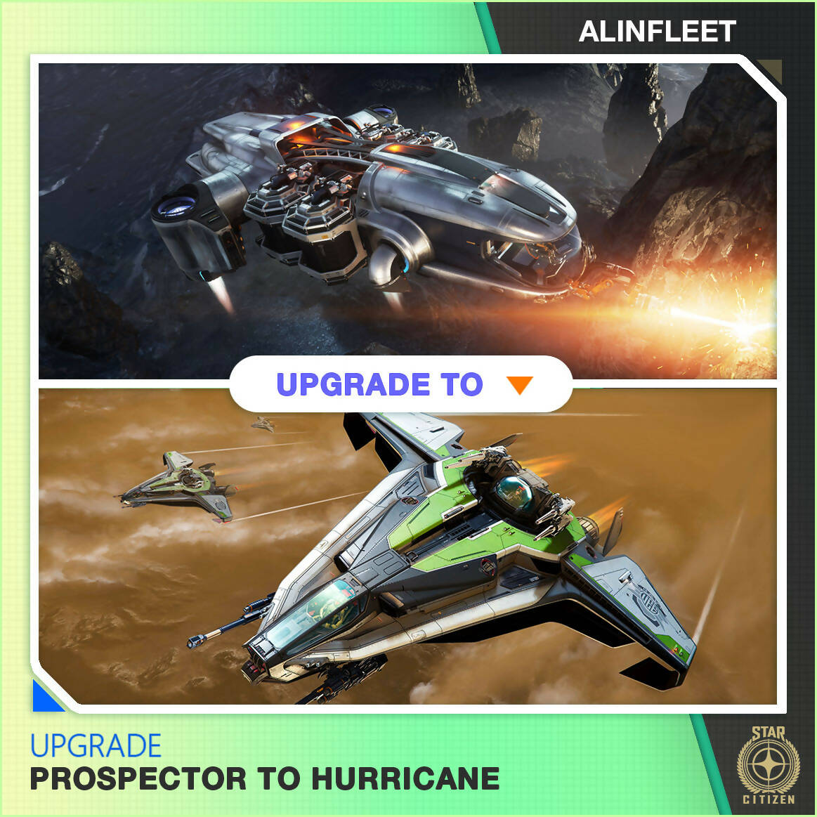Upgrade - Prospector To Hurricane