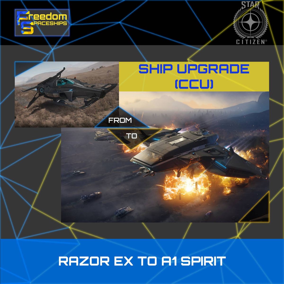 Upgrade - Razor EX to A1 Spirit