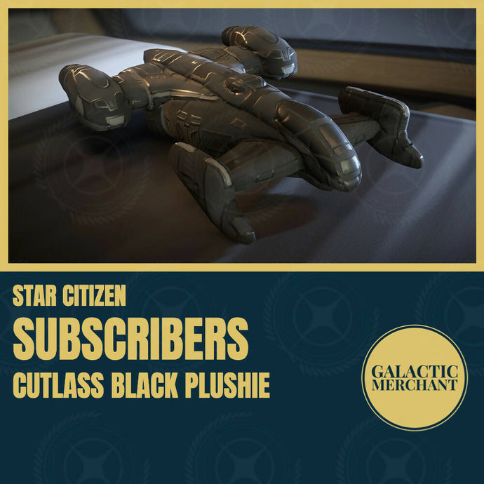 SUBSCRIBERS - Cutlass Black Plushie