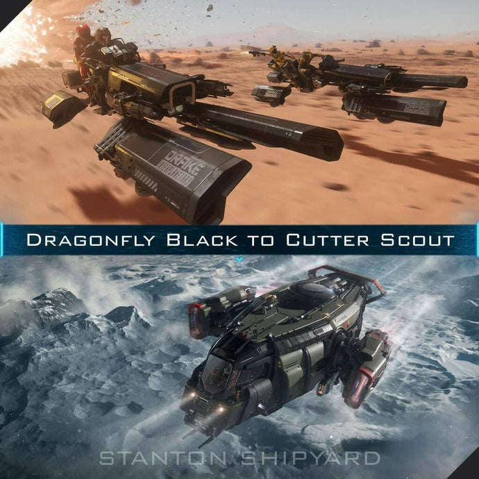 Upgrade - Dragonfly Black to Cutter Scout
