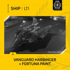 Vanguard Harbinger + Fortuna Paint - LTI - (Lifetime Insurance) - CCU'd