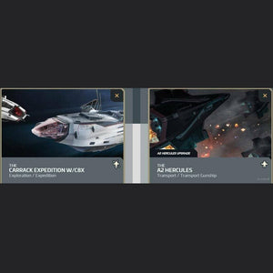 UPGRADE - CARRACK EXPEDITION W-C8X TO A2 HERCULES | Space Foundry Marketplace.