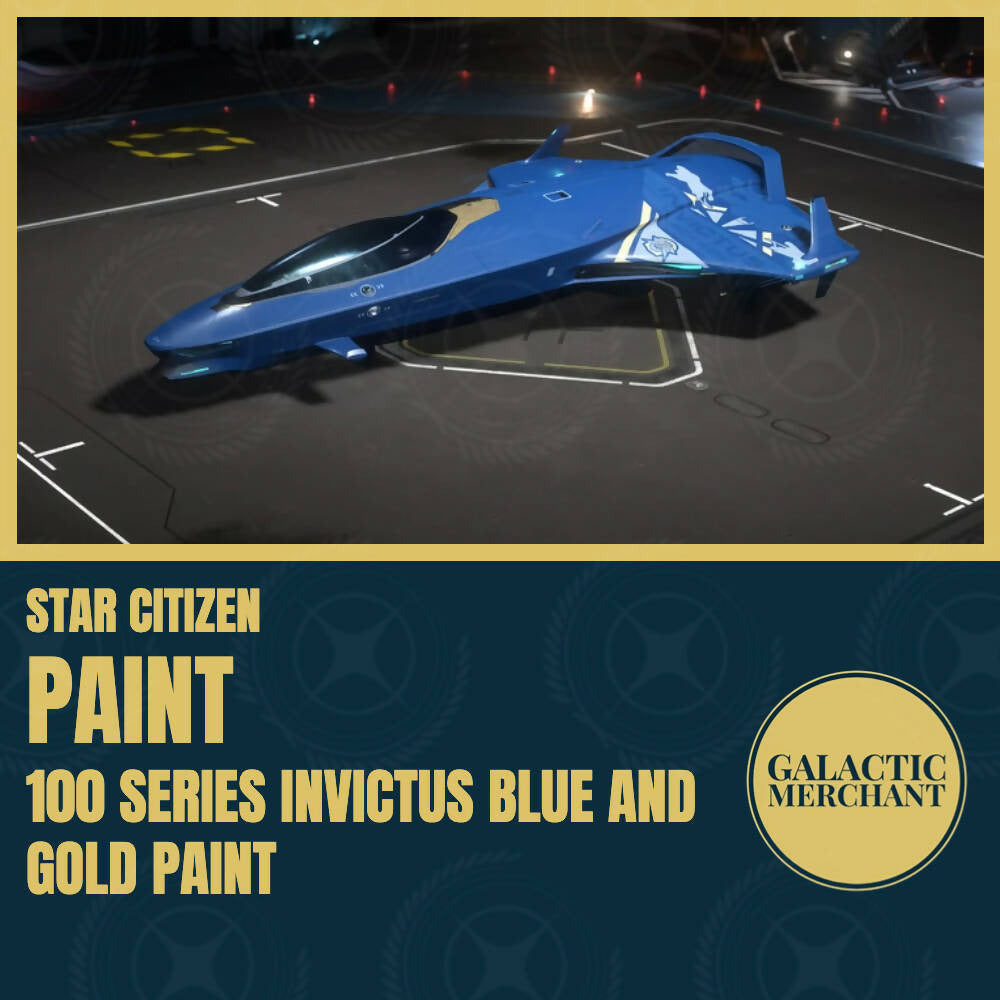 PAINT - 100 Series - Invictus Blue and Gold Paint