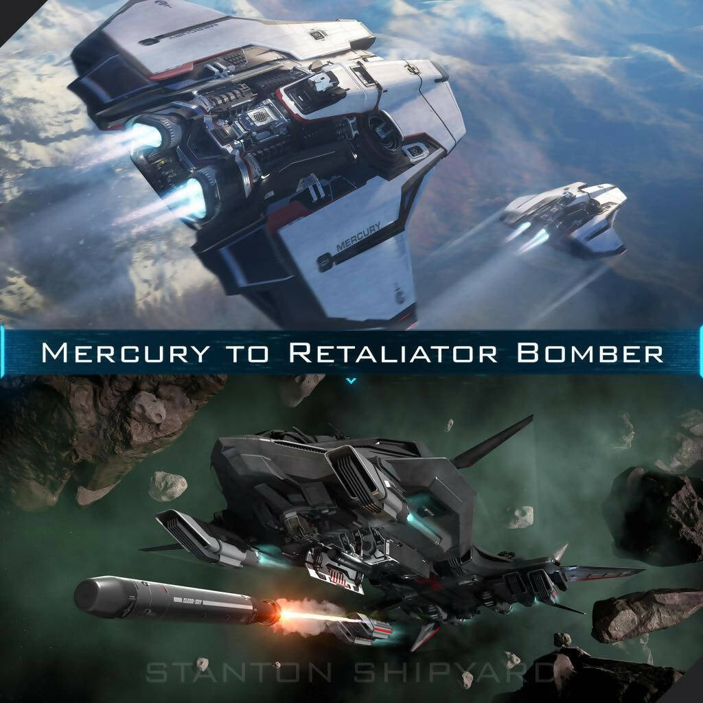 Upgrade - Mercury Star Runner (MSR) to Retaliator Bomber