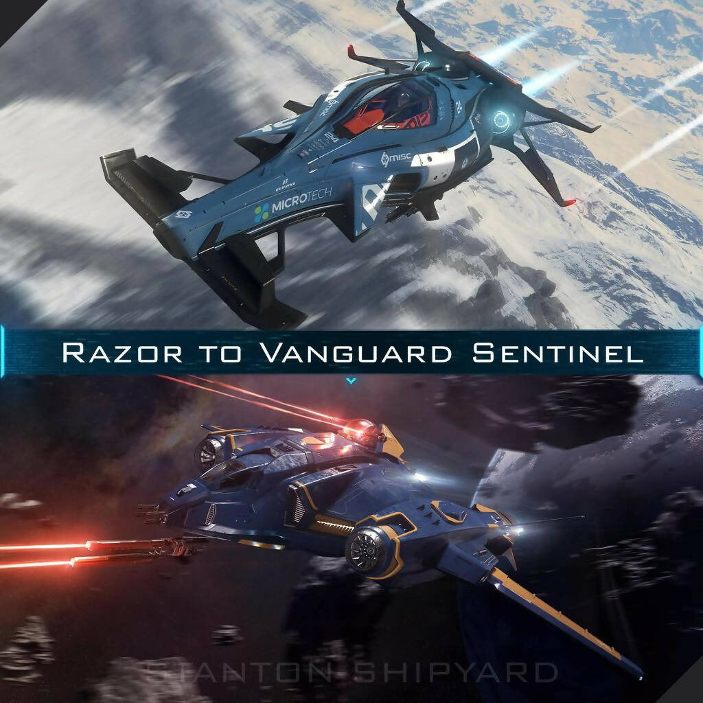 Upgrade - Razor to Vanguard Sentinel