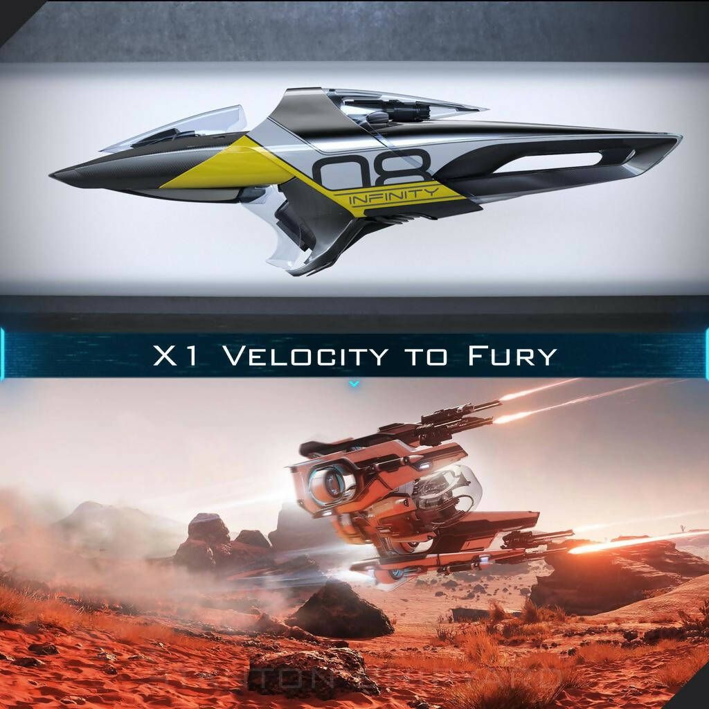 Upgrade - X1 Velocity to Fury