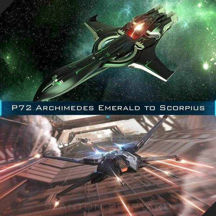 Upgrade - P-72 Archimedes Emerald to Scorpius