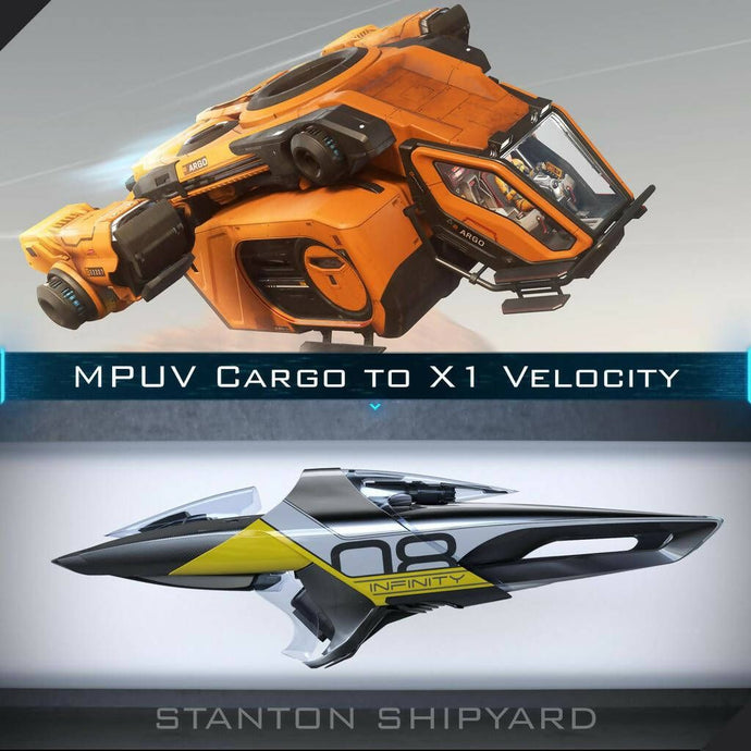 Upgrade - MPUV Cargo to X1 Velocity