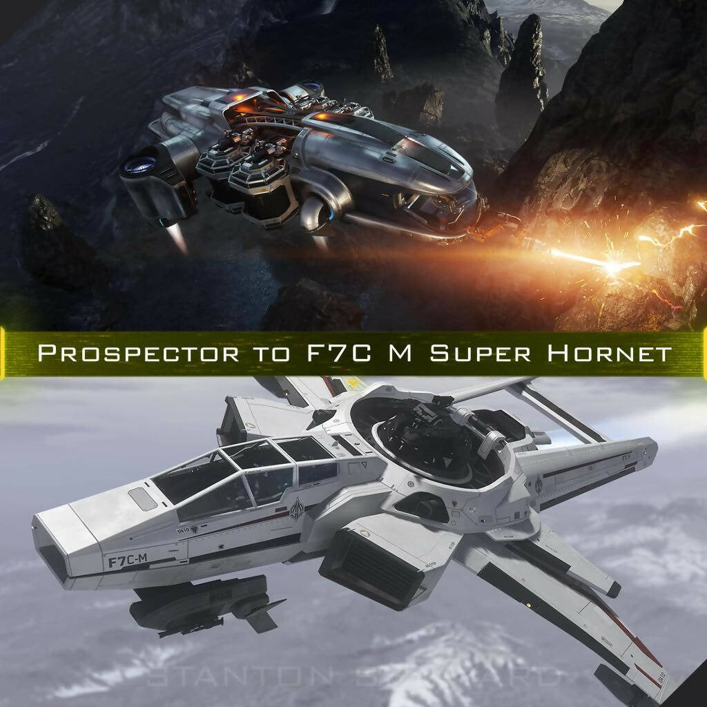 Upgrade - Prospector to F7C-M Super Hornet + 10 Year Insurance