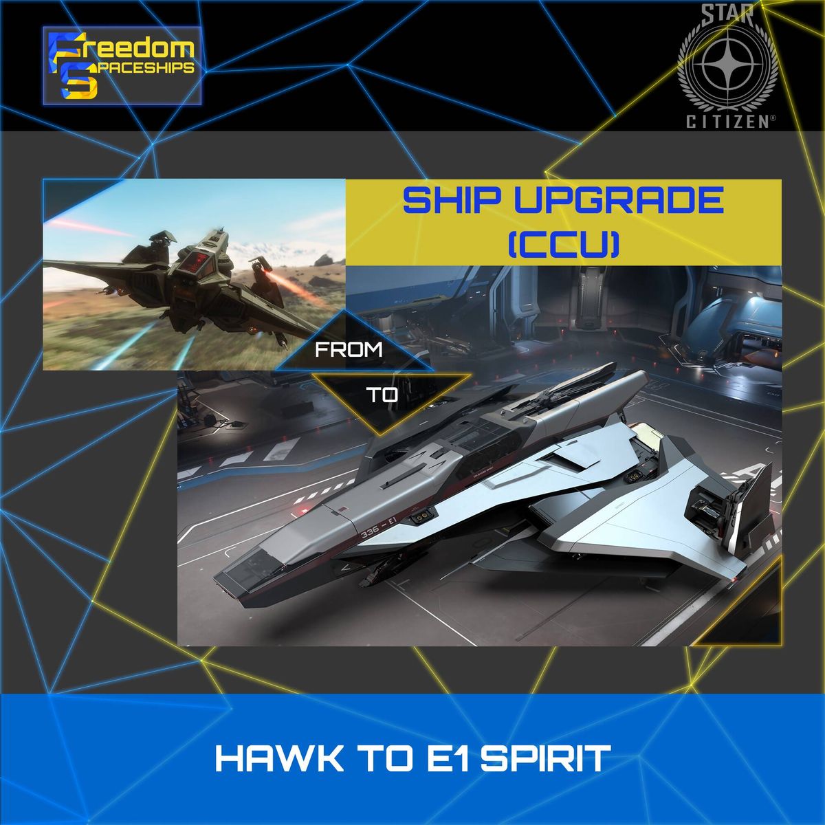 Upgrade - Hawk to E1 Spirit