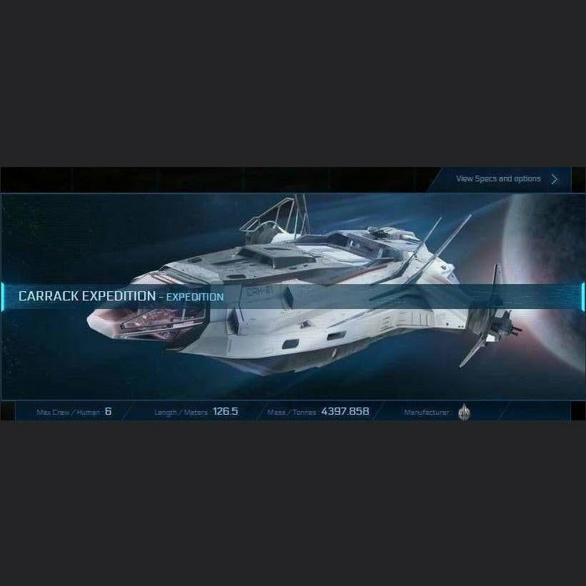 CARRACK EXPEDITION - LTI - CCUed | Space Foundry Marketplace.