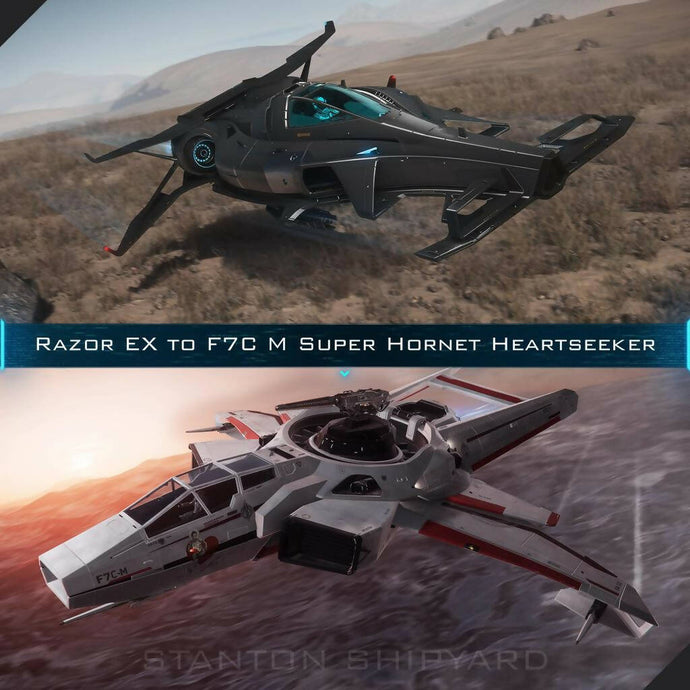 Upgrade - Razor EX to F7C-M Super Hornet Heartseeker