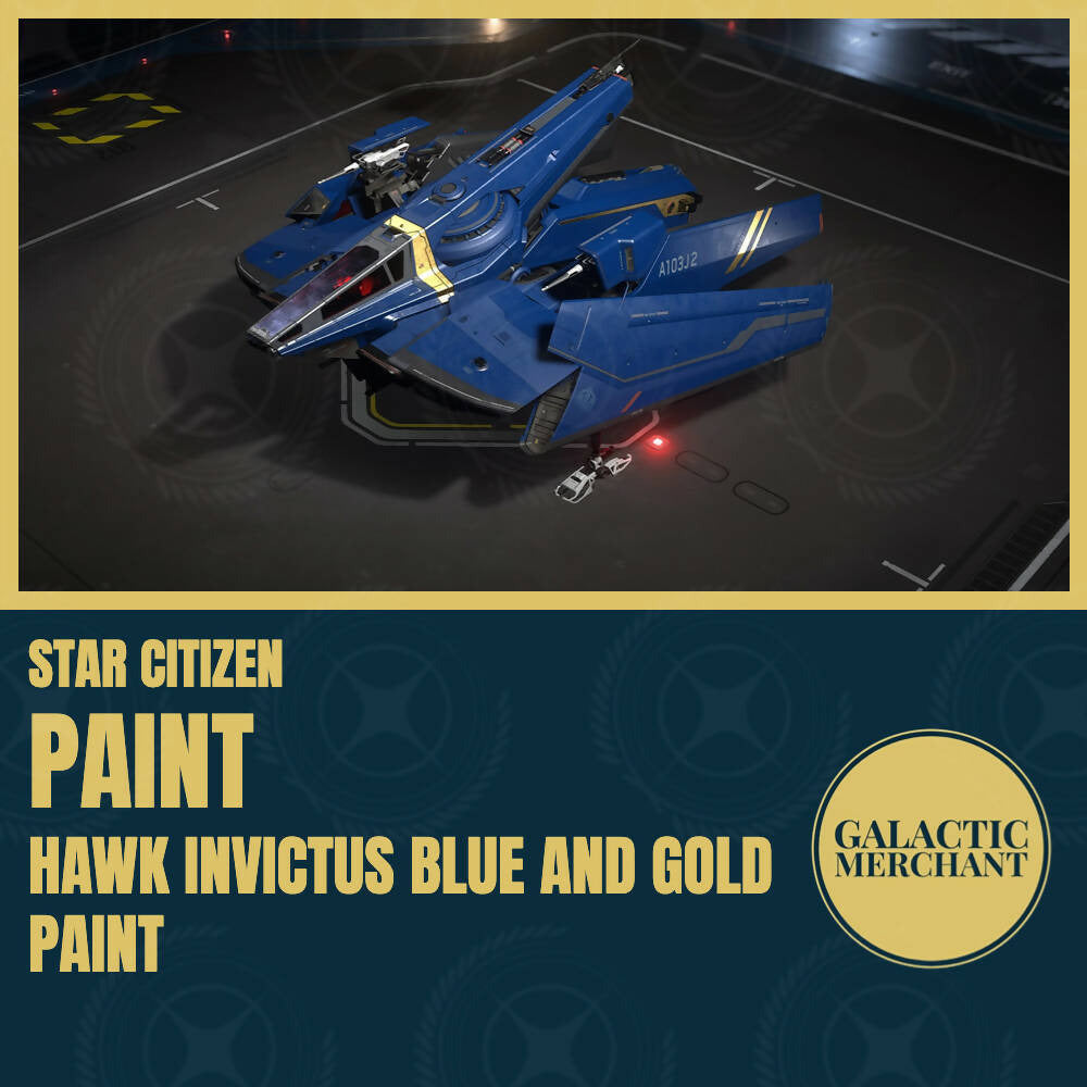 PAINT - Hawk - Invictus Blue and Gold Paint