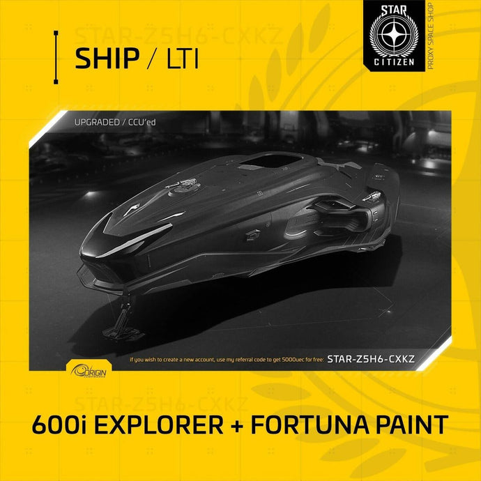 Origin 600i Explorer + Fortuna Paint - LTI - (Lifetime Insurance) - CCU'd
