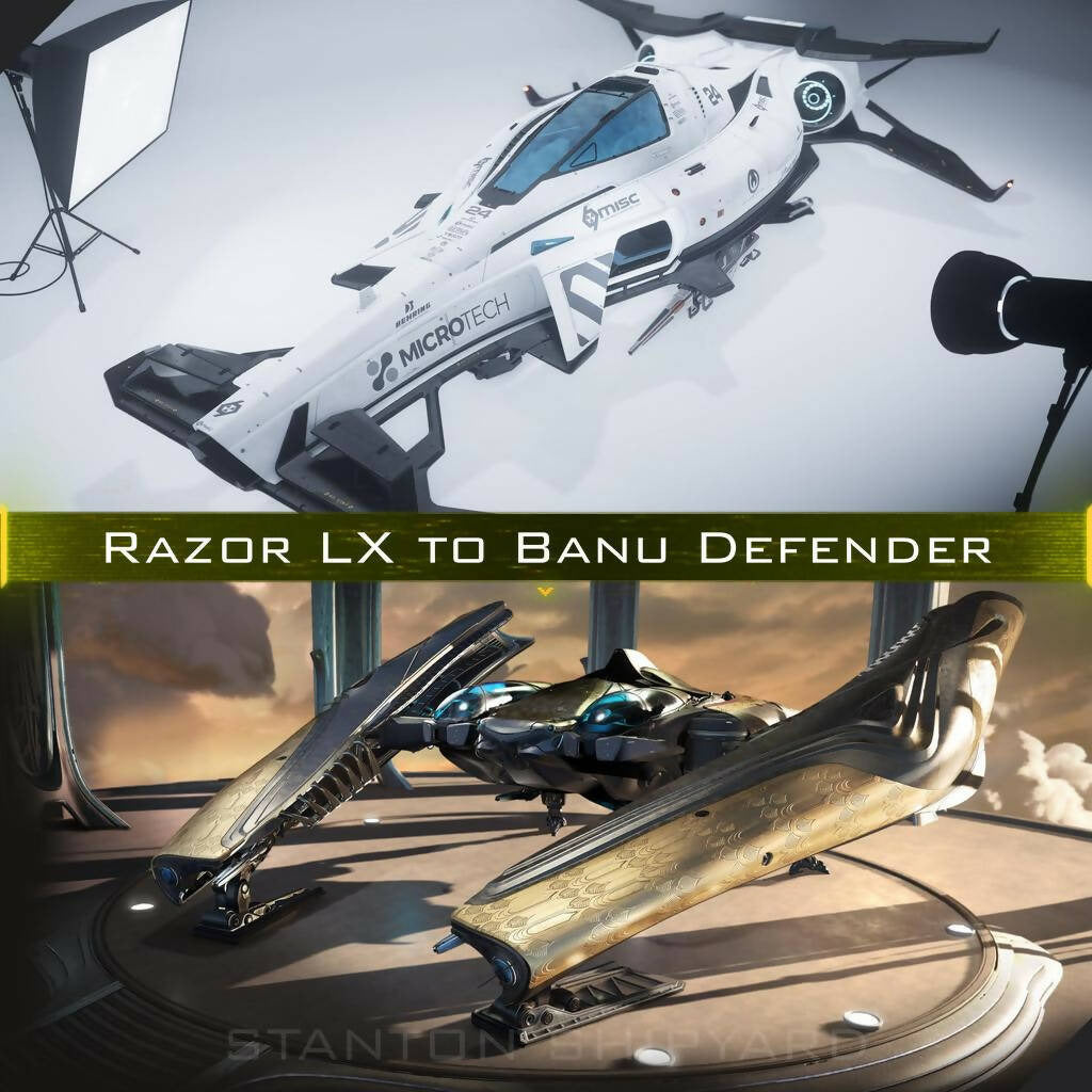 Upgrade - Razor LX to Defender + 12 Months Insurance