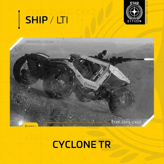 Tumbril Cyclone TR - LTI - (Lifetime Insurance) - CCU'd
