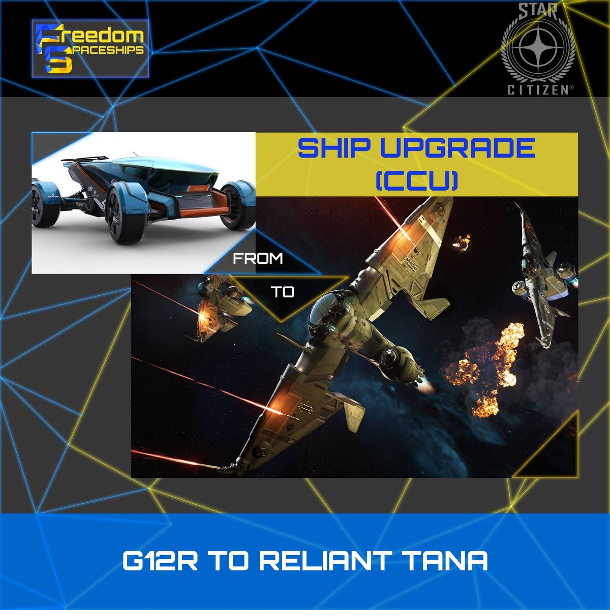 Upgrade - G12R to Reliant Tana