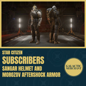SUBSCRIBERS - Sangar Helmet and Morozov Aftershock Armor