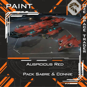 Paints - Sabre & Constellation Auspicious Red Pack