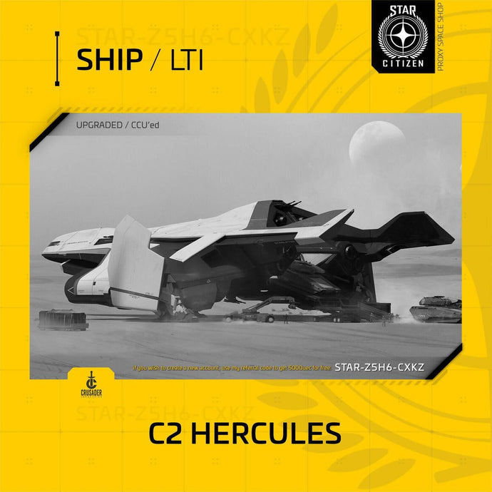 Crusader C2 Hercules - LTI - (Lifetime Insurance) - CCU'd