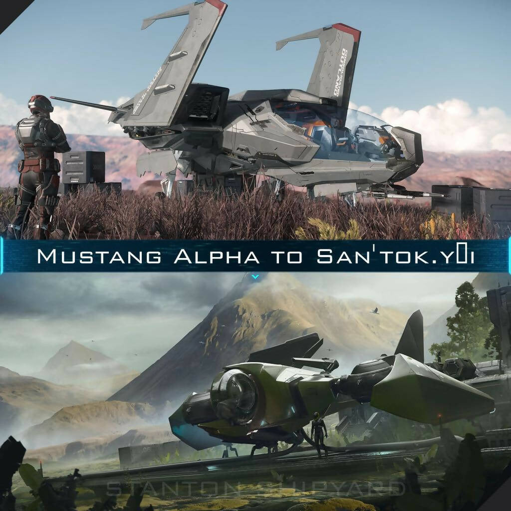 Upgrade - Mustang Alpha to San'tok.yāi
