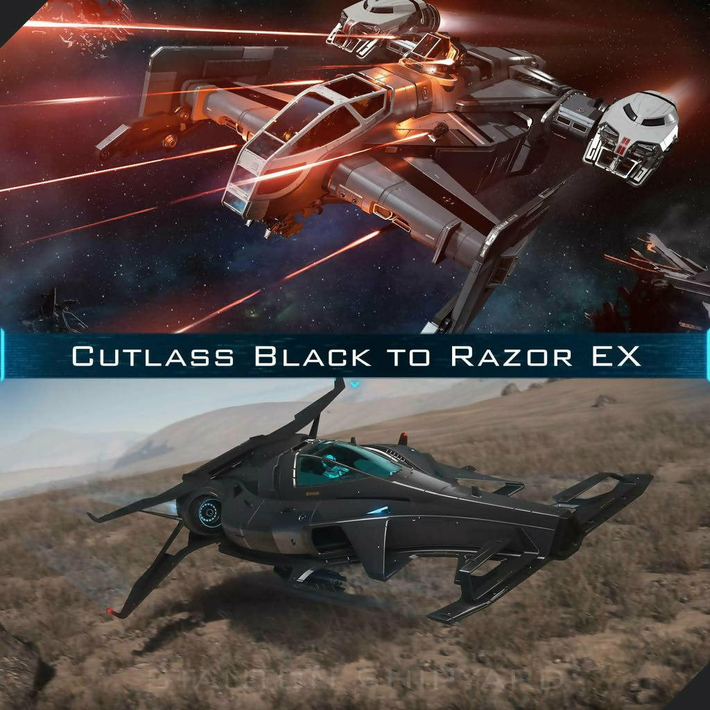 Upgrade - Cutlass Black to Razor EX