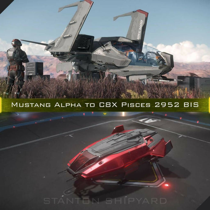 2952 BIS Upgrade - Mustang Alpha to C8X Pisces + 10 Yr insurance + Paint & Goodies