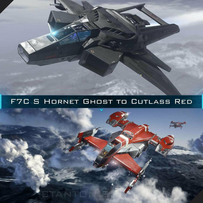 Upgrade - F7C-S Hornet Ghost to Cutlass Red