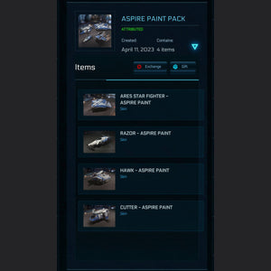 Aspire Paint Pack subscriber exclusive