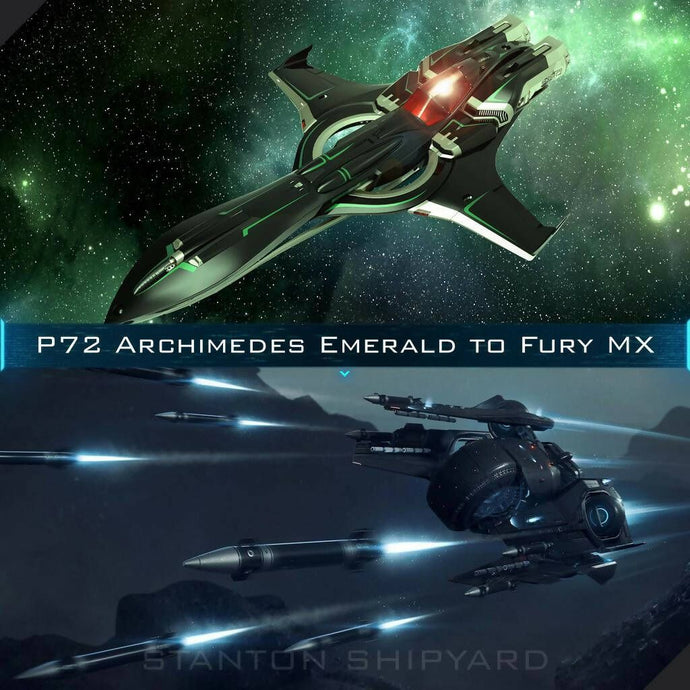 Upgrade - P-72 Archimedes Emerald to Fury MX