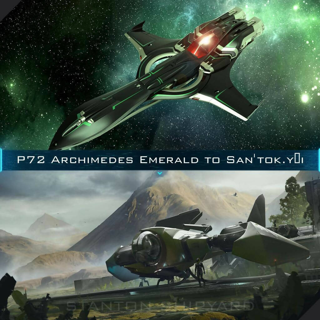 Upgrade - P-72 Archimedes Emerald to San'tok.yāi