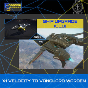 Upgrade - X1 Velocity to Vanguard Warden