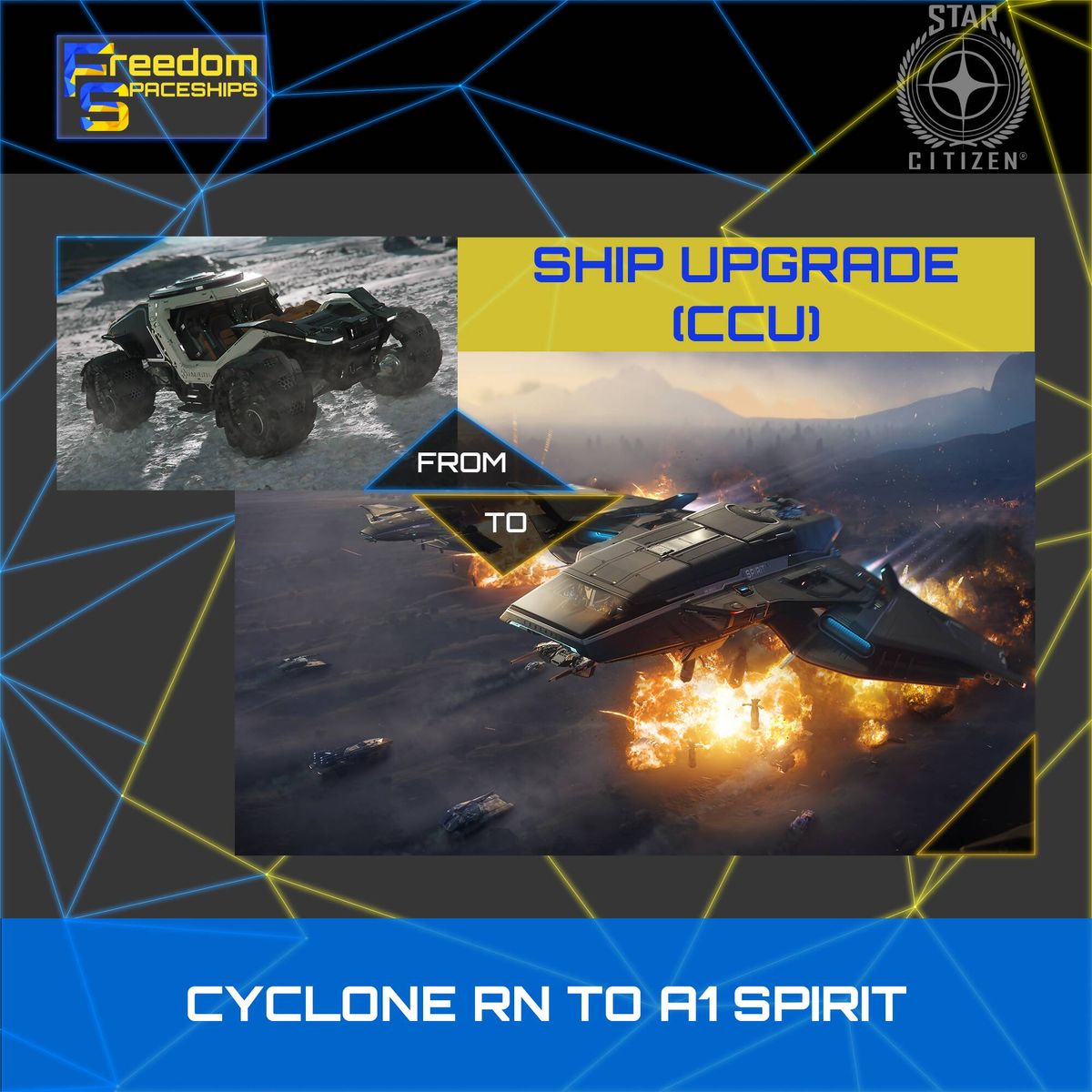 Upgrade - Cyclone RN to A1 Spirit
